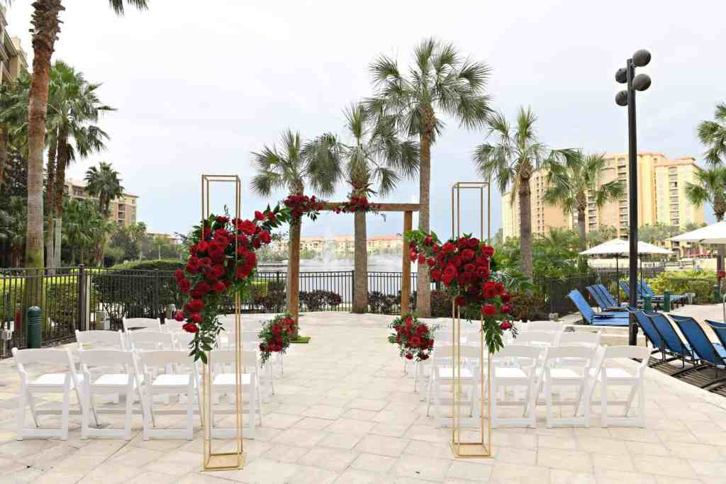 Wyndham Why2Wed - Just Marry Weddings - Rhodes Studios - Upper Pool Deck
