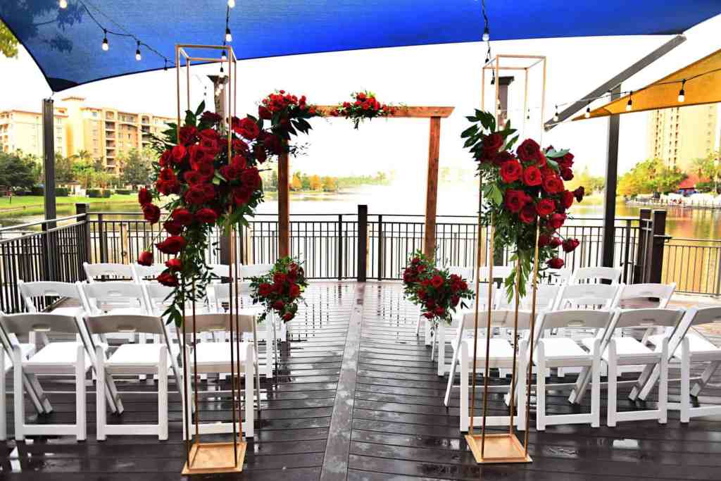 Wyndham Why2Wed - Just Marry Weddings - Rhodes Studios - Back Bay Patio