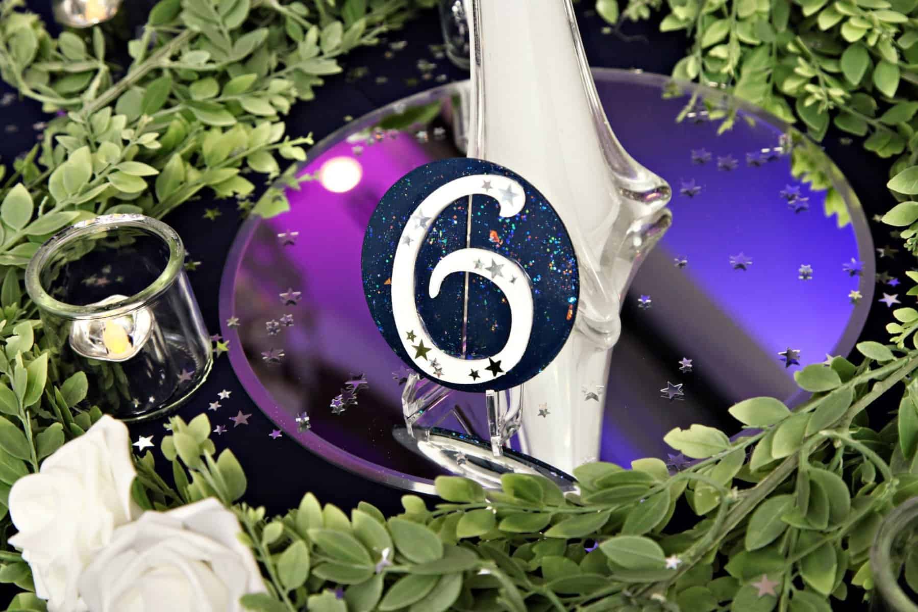 Starry Night Wedding - Just Marry Weddings - Regina Hyman Photography - Reception Details