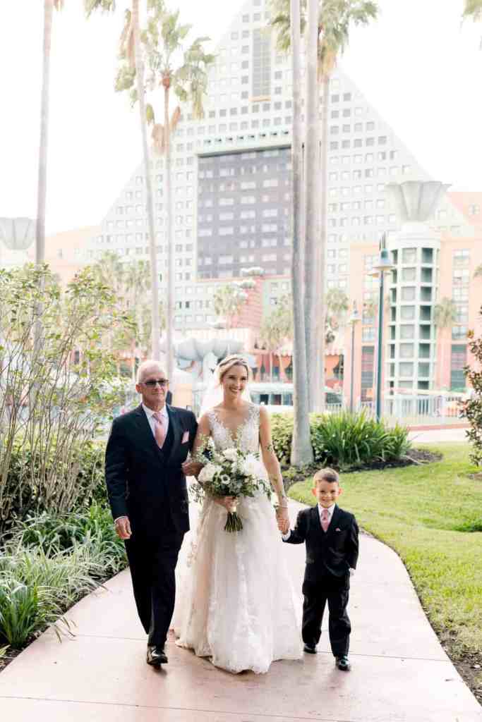 Blush and Gold Wedding - Just Marry Weddings - Cona Studios - Ceremony