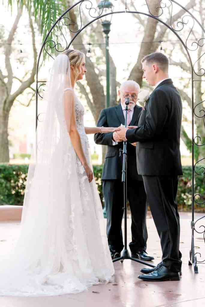 Blush and Gold Wedding - Just Marry Weddings - Cona Studios - Ceremony