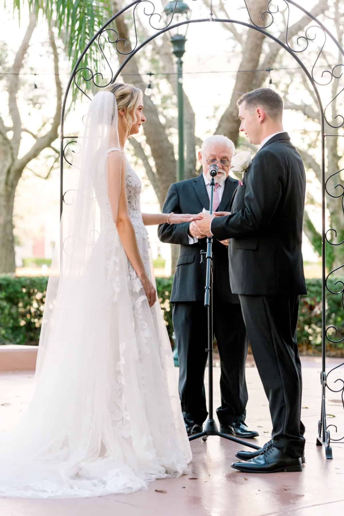 Blush and Gold Wedding - Just Marry Weddings - Cona Studios - Ceremony