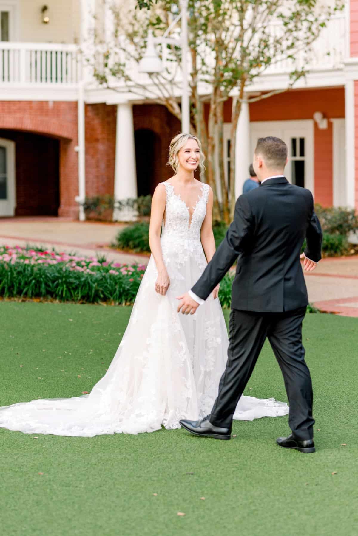 Blush and Gold Wedding - Just Marry Weddings - Cona Studios - First Look