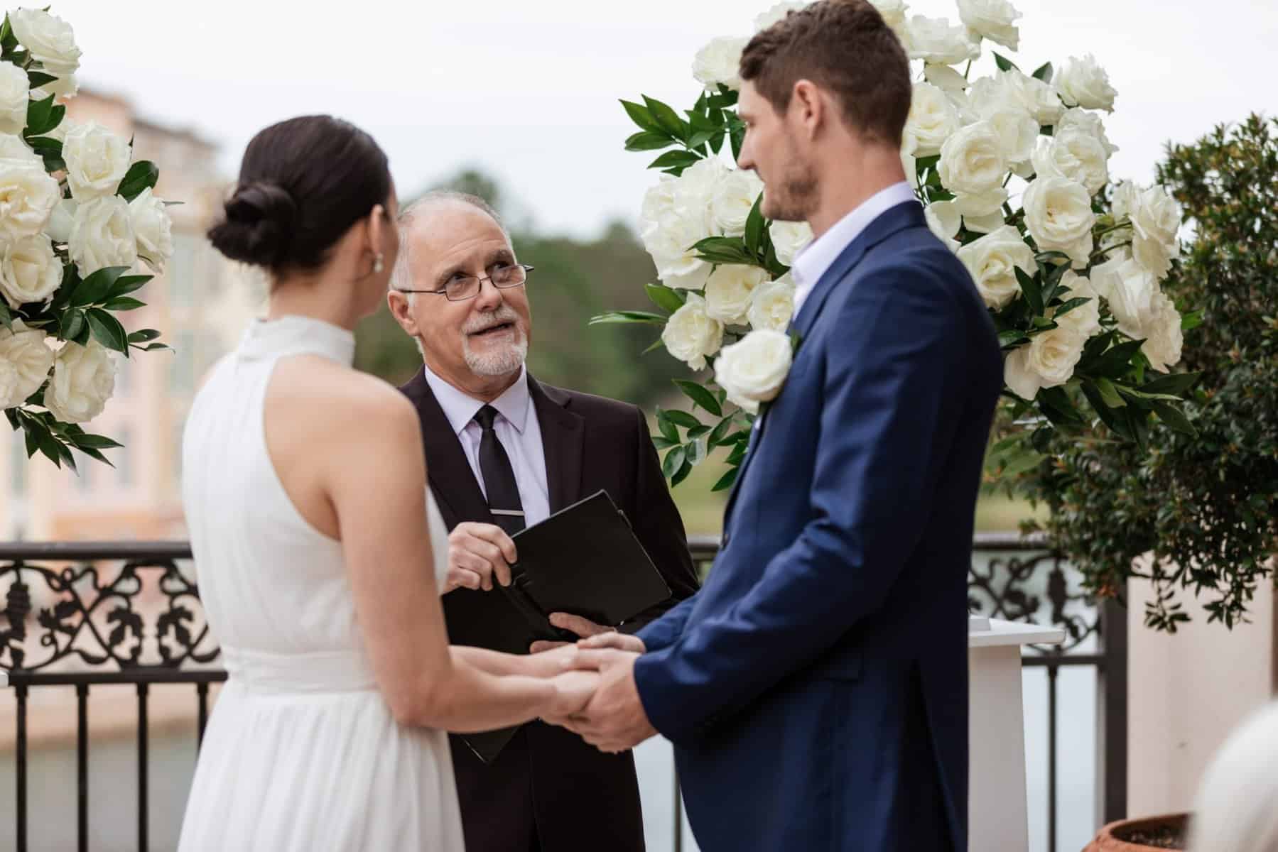 Orlando Micro Wedding - Just Marry Weddings - PB&J Studios - Ceremony