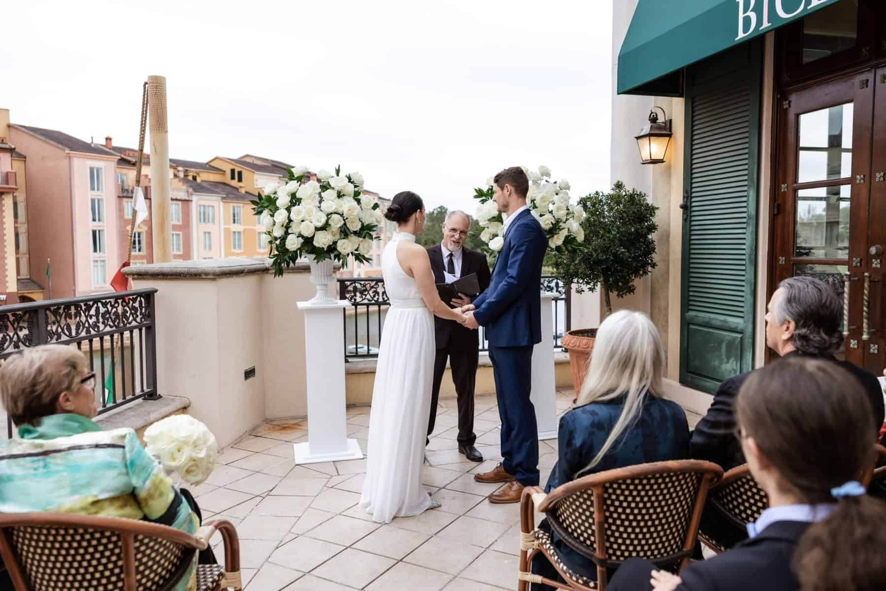 Orlando Micro Wedding - Just Marry Weddings - PB&J Studios - Ceremony