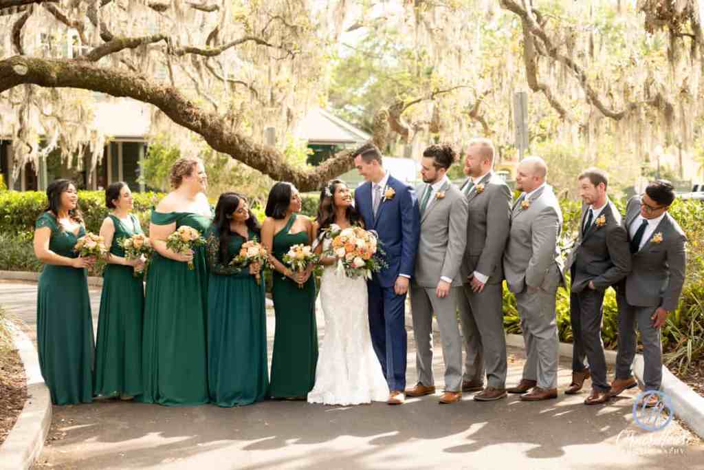 Gold Course Wedding Venue - Just Marry Weddings - Corner House Photography - Wedding Party