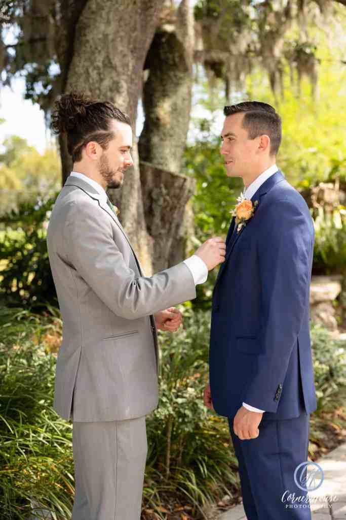 Gold Course Wedding Venue - Just Marry Weddings - Corner House Photography - Getting Ready