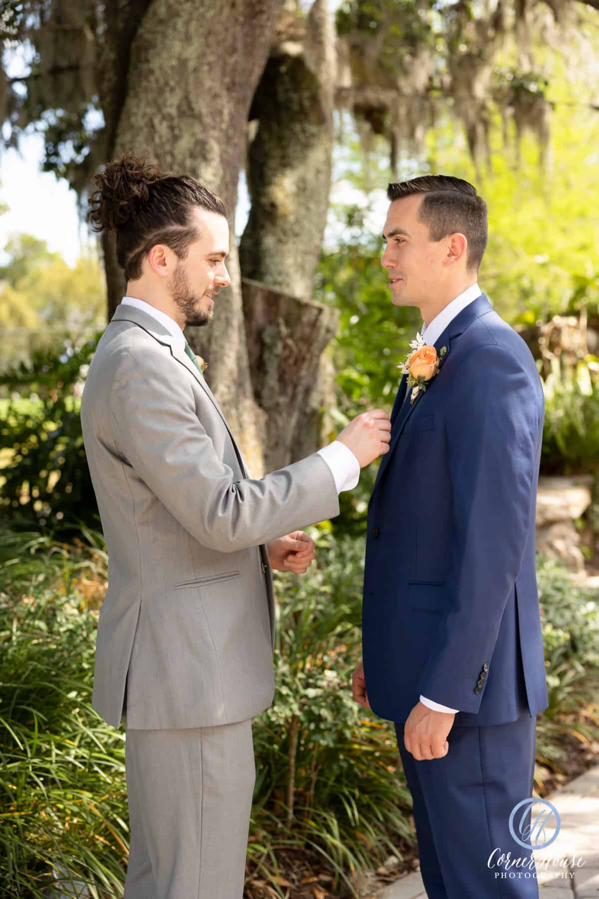 Gold Course Wedding Venue - Just Marry Weddings - Corner House Photography - Getting Ready