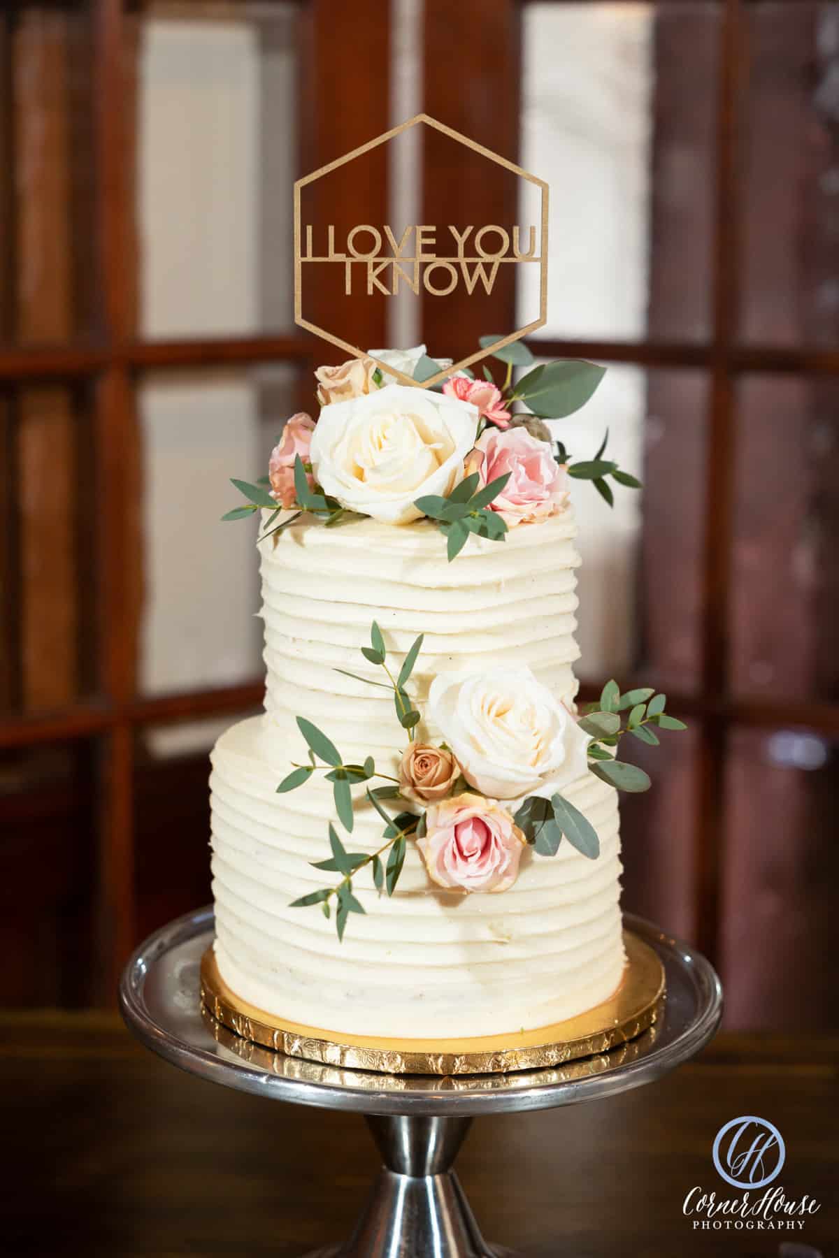 Gold Course Wedding Venue - Just Marry Weddings - Corner House Photography - Wedding Cake