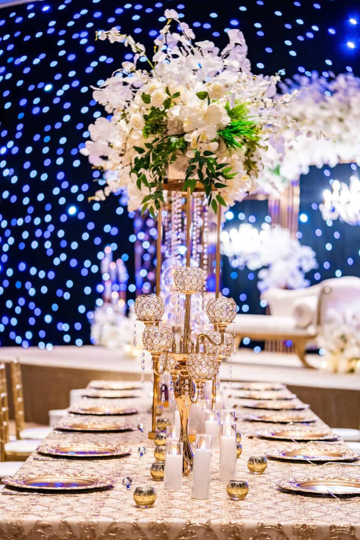 Wedding reception decor