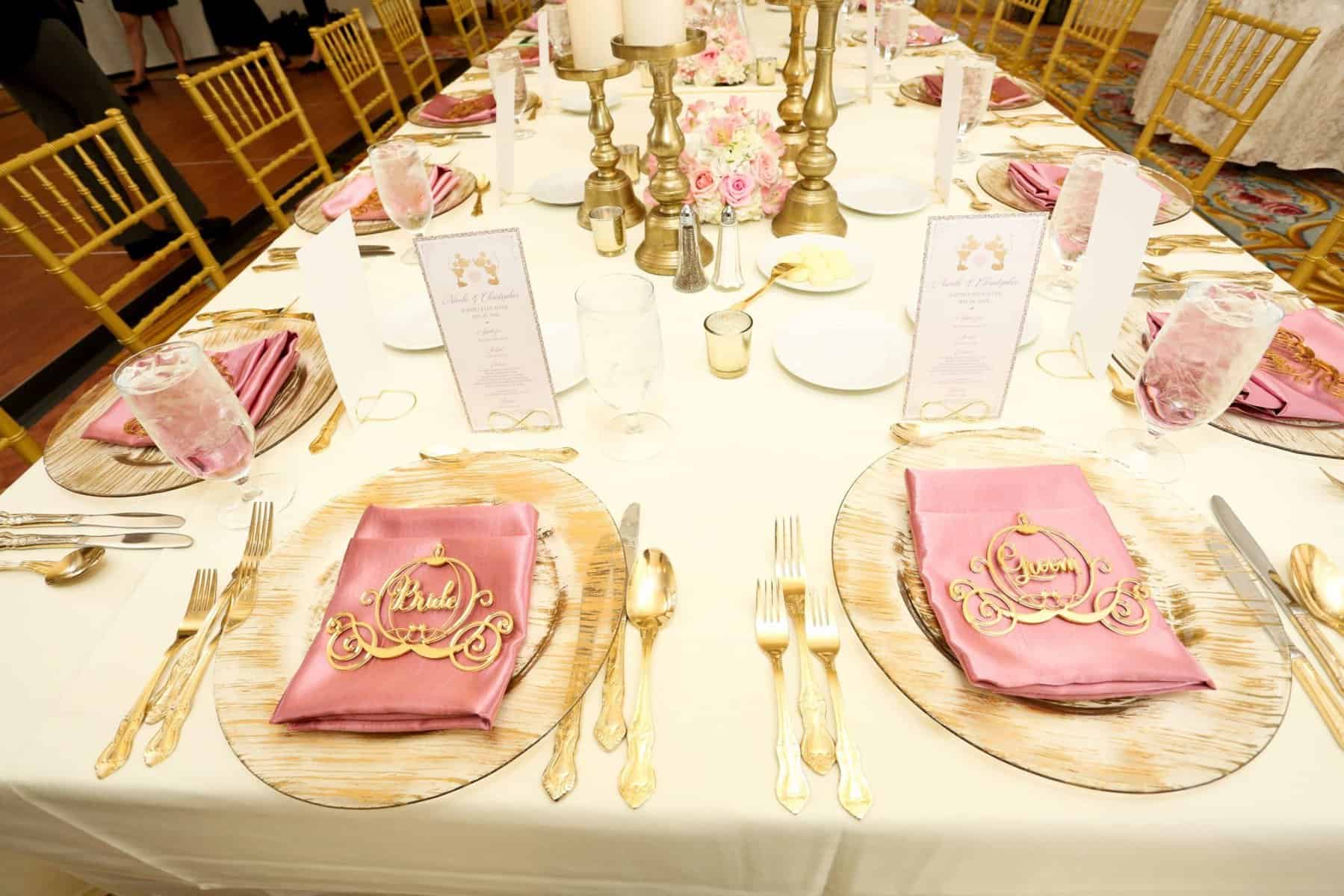 Wedding reception at Disney's Grand Floridian Resort