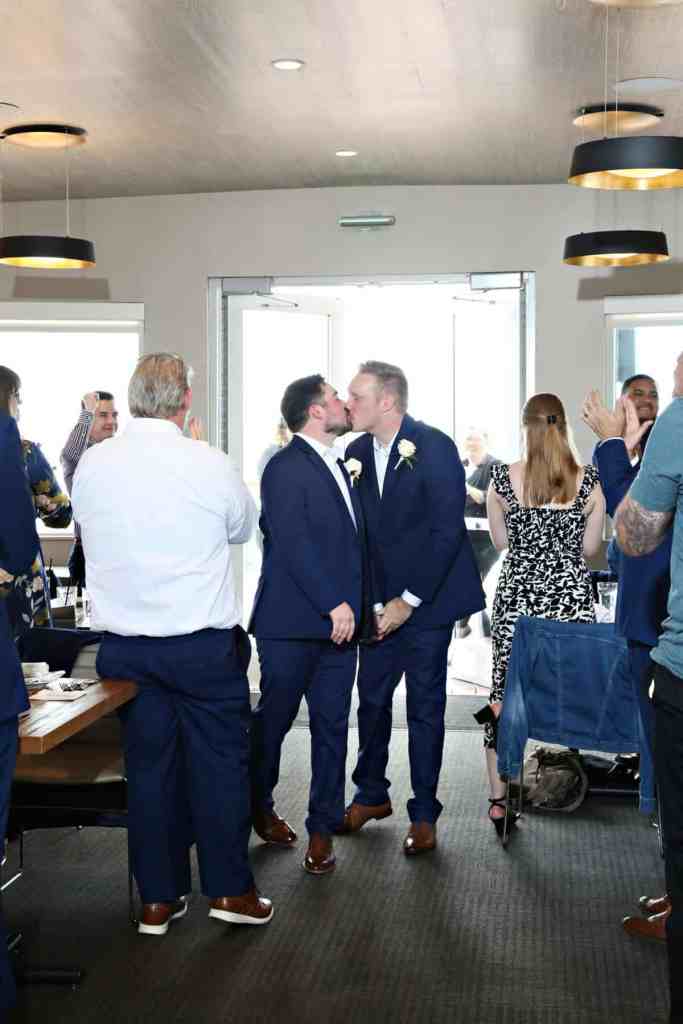 Groom portraits at Paddlefish Disney Springs