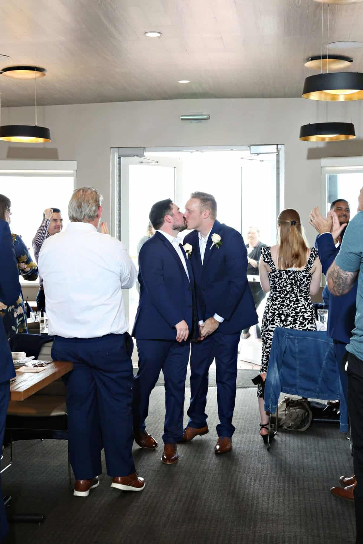 Groom portraits at Paddlefish Disney Springs