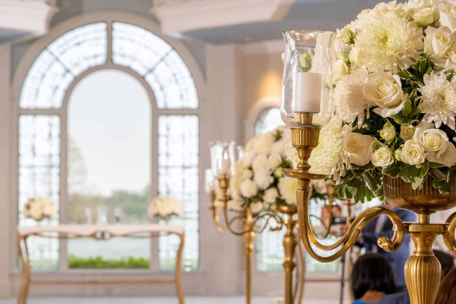Wedding ceremony at Disney's Wedding Pavilion at the Grand Floridian Resort