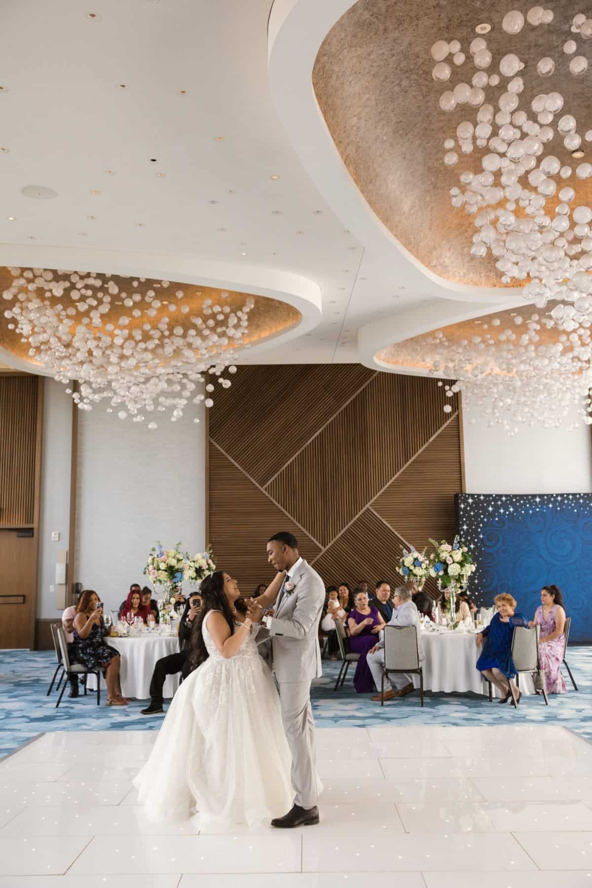 First dance at the WDW Swan Reserve