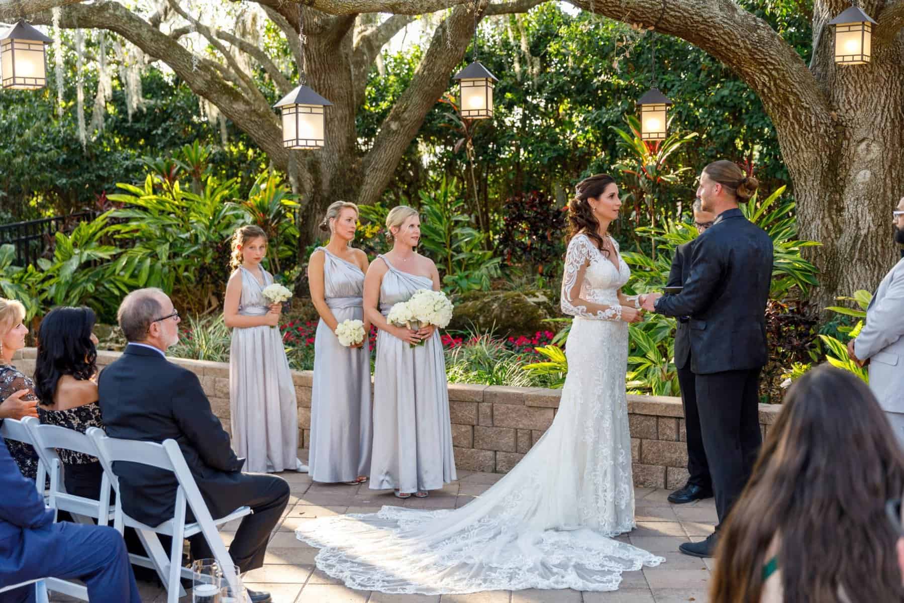 Wedding ceremony at the Hyatt Regency Grand Cypress