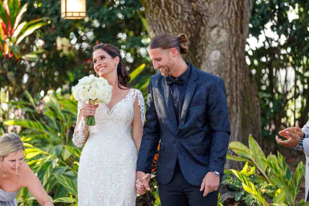Bride and Groom portraits at the Hyatt Regency Grand Cypress