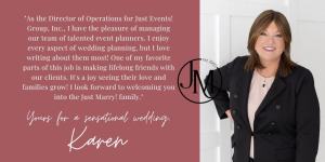 Karen Gingerich, Director of Operations, Just Marry!