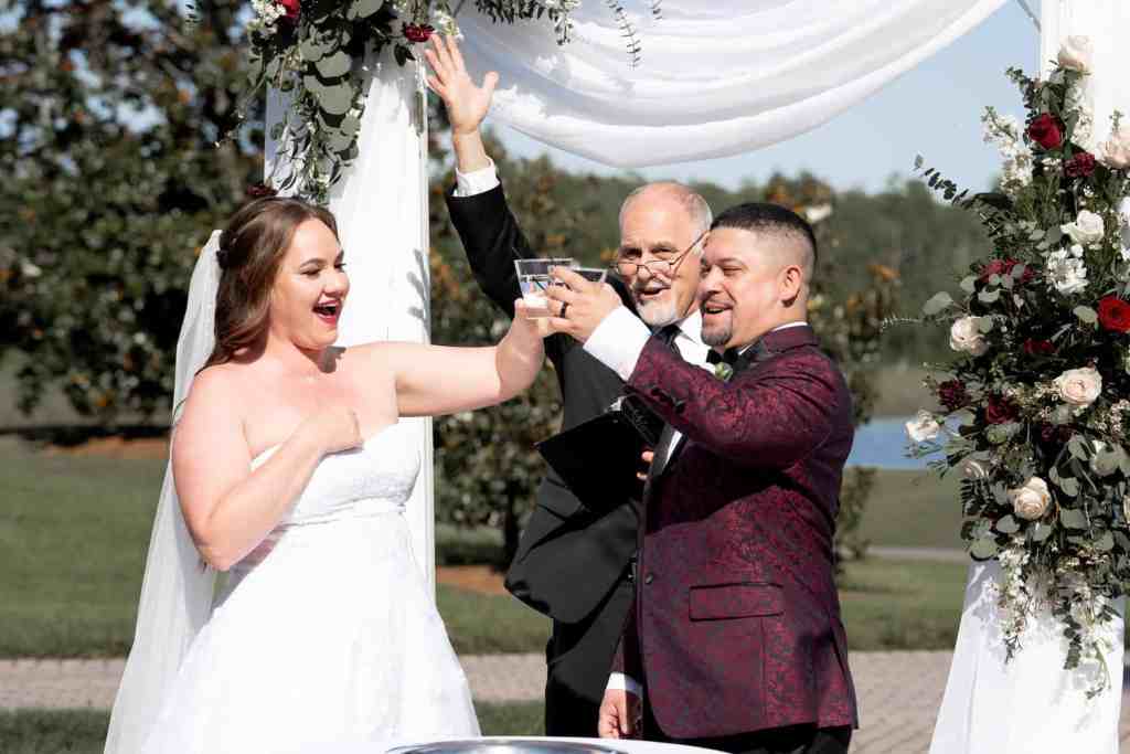 Tequila unity ceremony at Rosen Shingle Creek Resort
