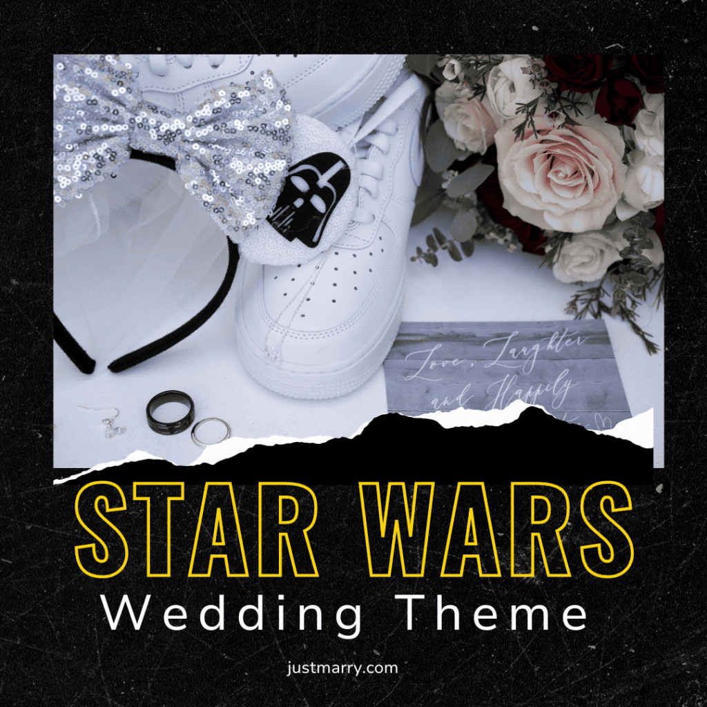Star Wars wedding Pinterest pin