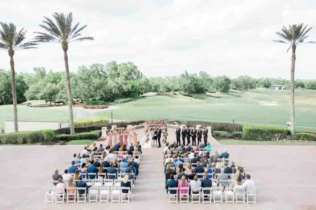 Outdoor ceremony at Reunion Resort