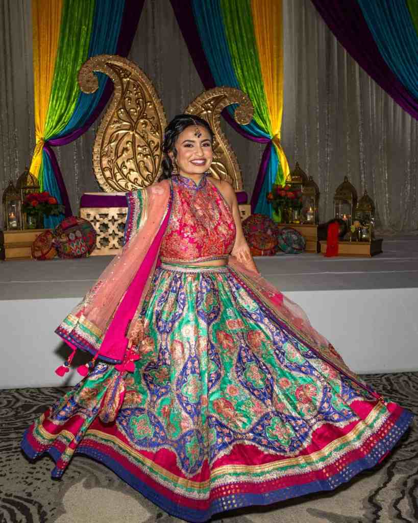 Indian bride wedding portraits