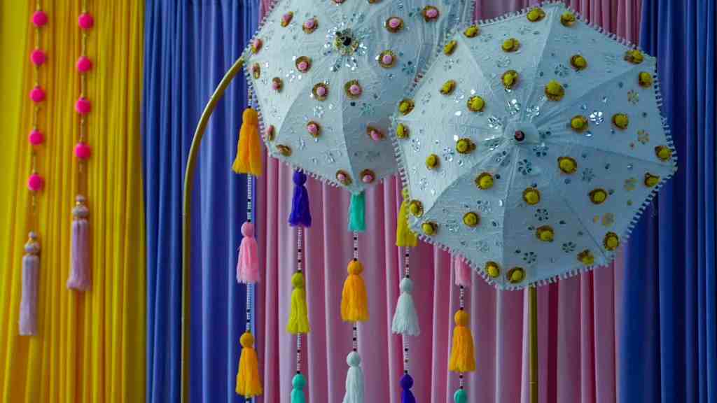 Indian wedding decor