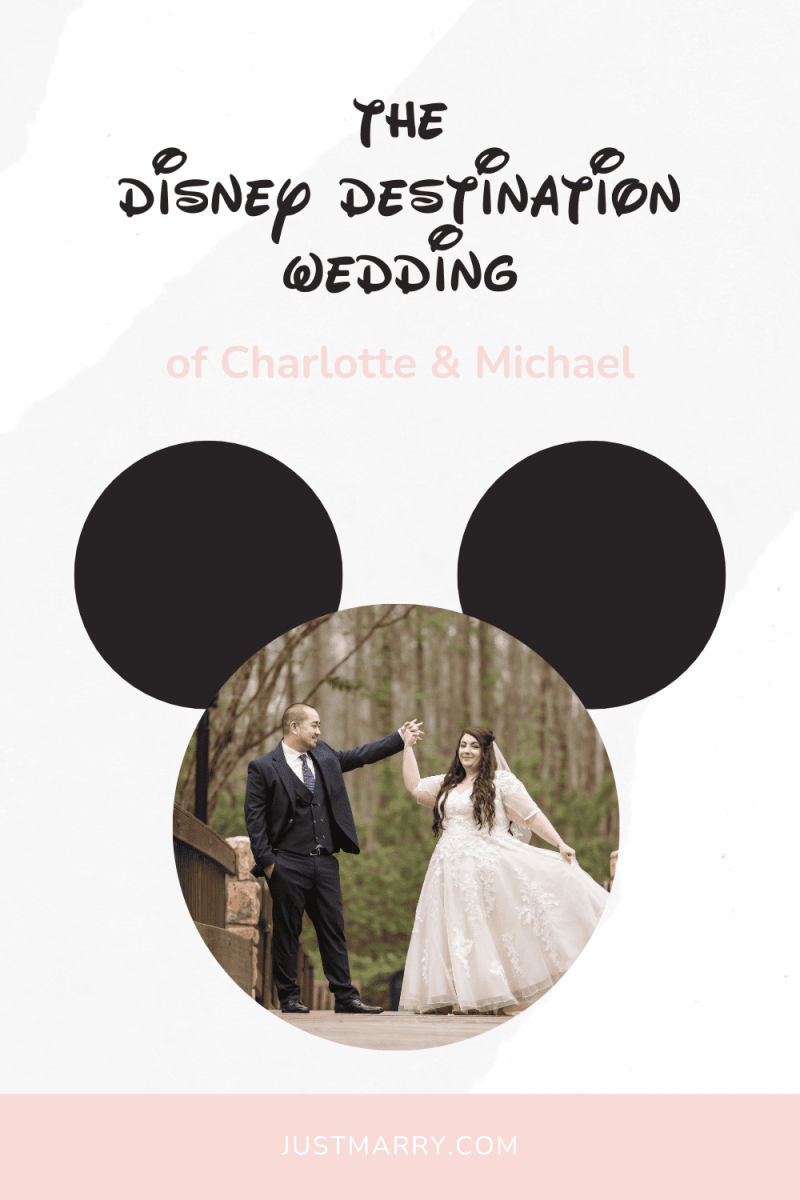 Disney destination wedding Pinterest pin