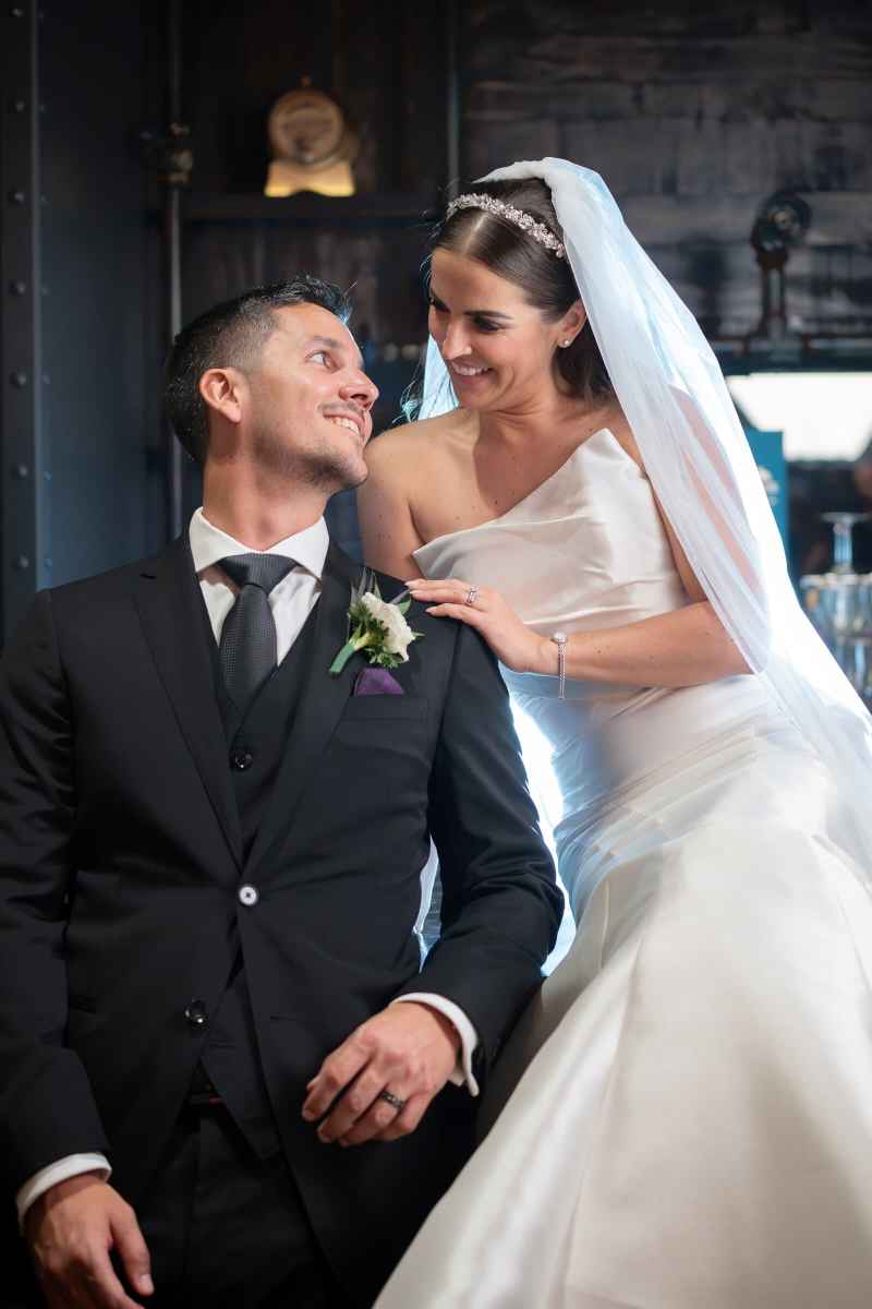 Bride and groom portraits around the Marriott Harbor Beach Resort & Spa