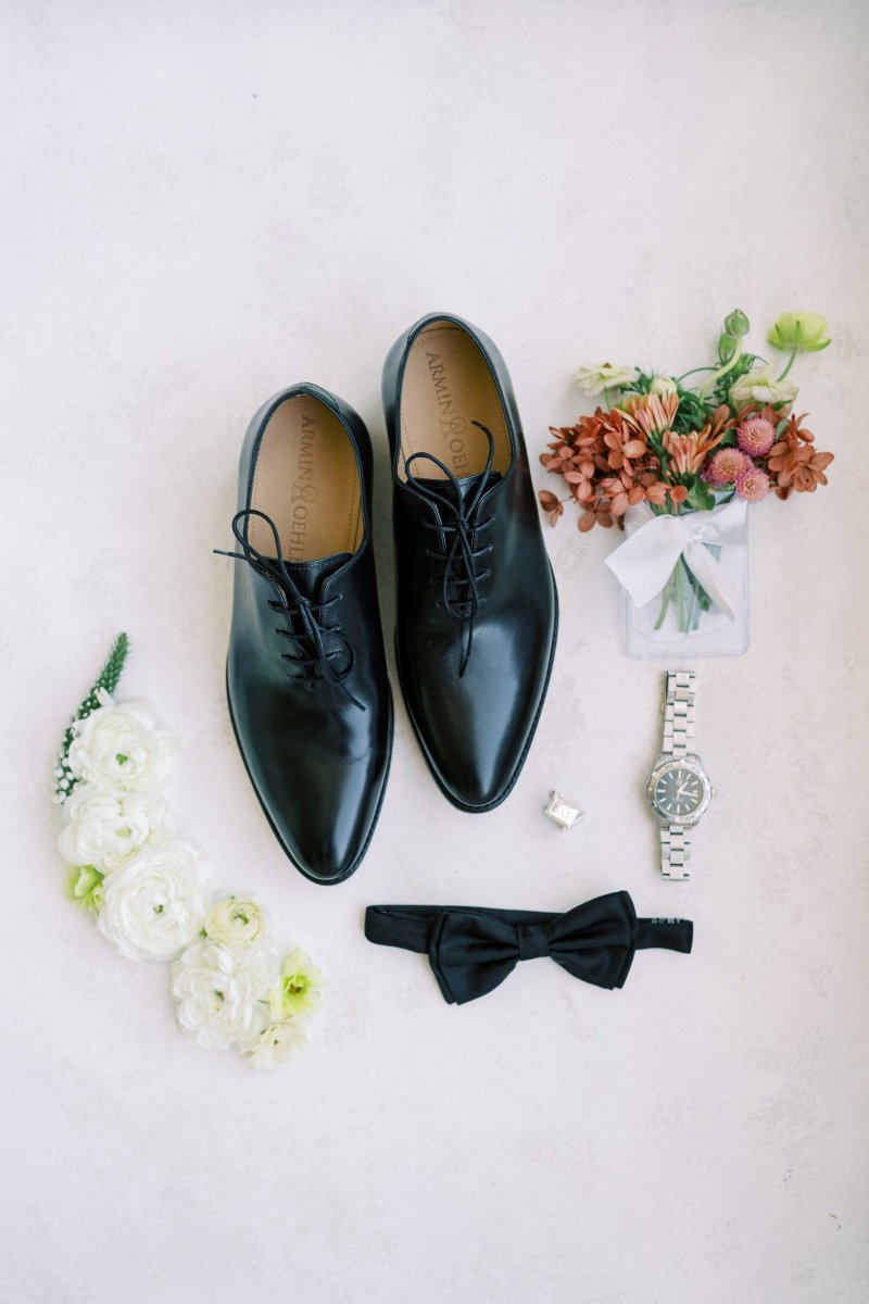 Groom's flat lay
