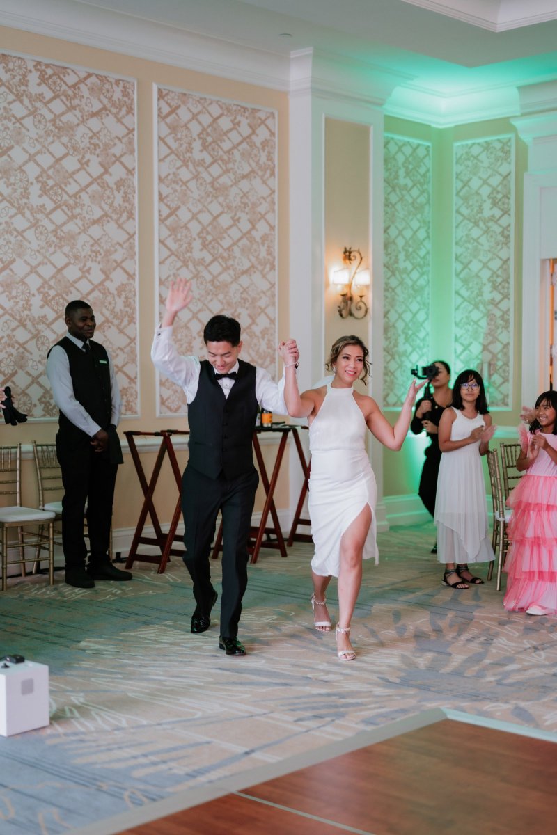 Pink and Gold Wedding | Katrina and Markus at Omni Orlando Resort - Just  Marry!
