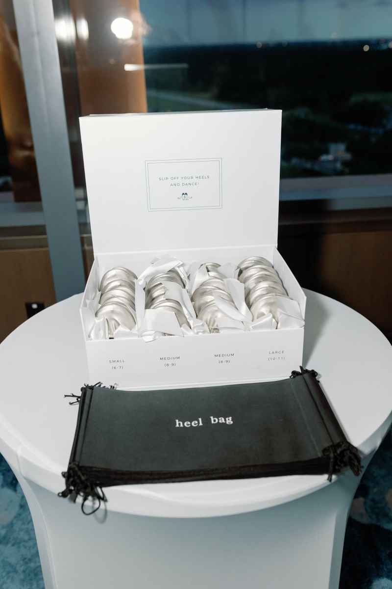 Dancing slippers for wedding guests