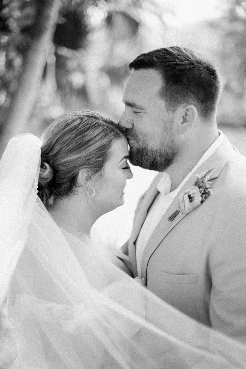 Bride and groom portraits around the Hard Rock Hotel