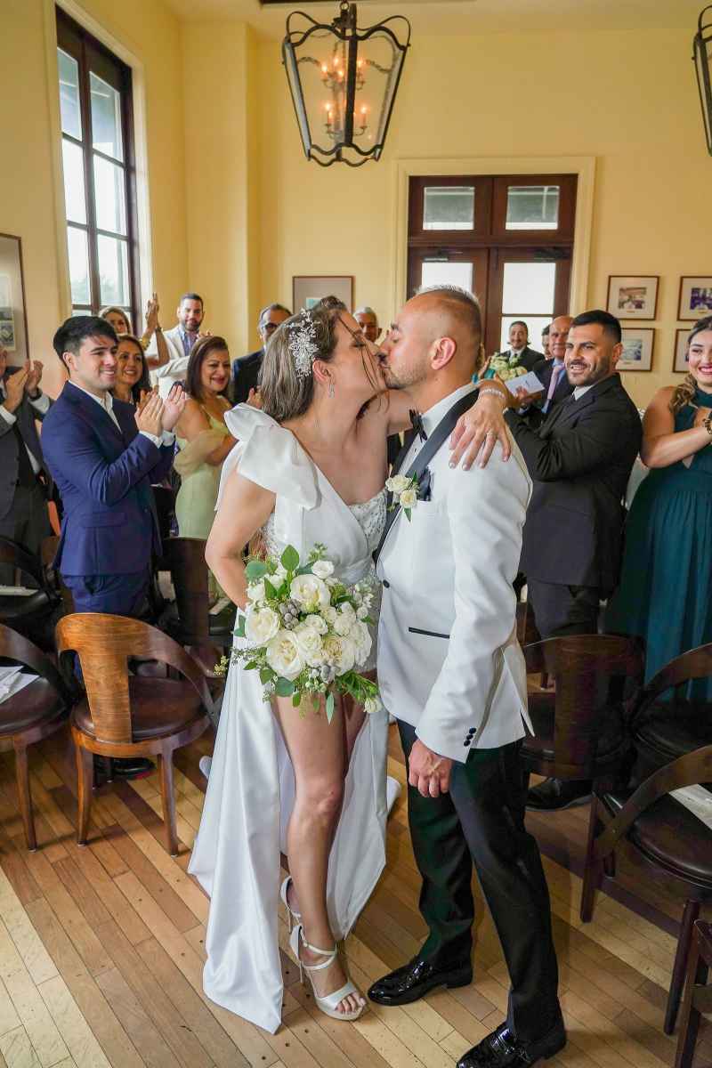 Indoor ceremony at BiCE Ristorante