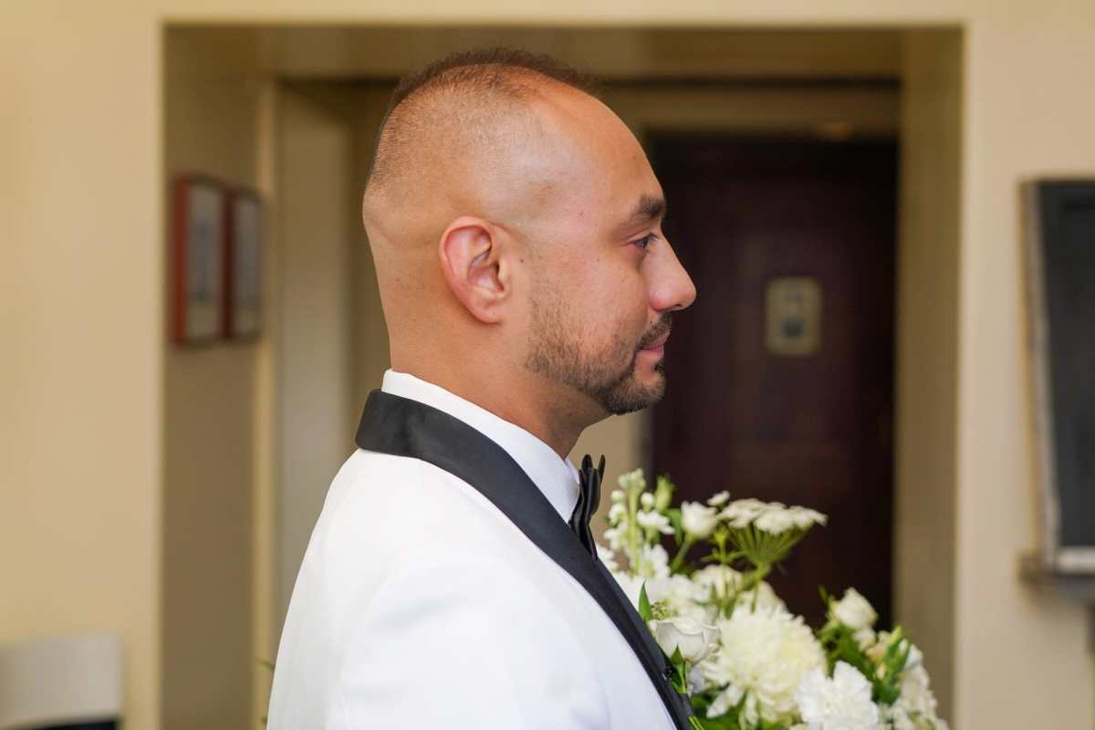 Indoor ceremony at BiCE Ristorante