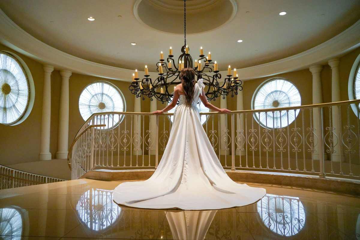 Bridal portraits around the Loews Portofino Bay Hotel