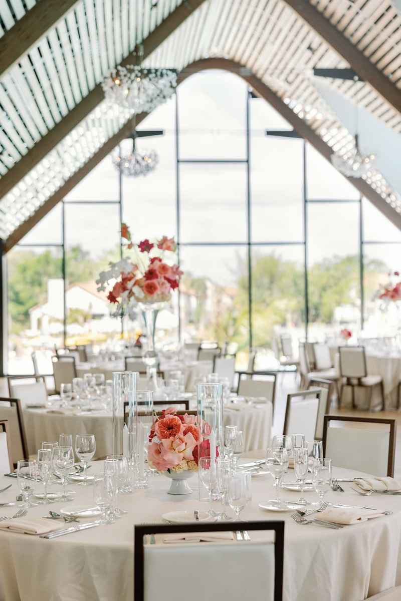 Reception inside Evermore Orlando Resort's Boathouse