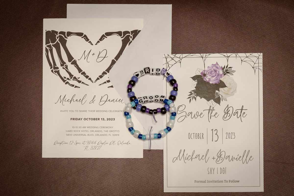 Friday the 13th wedding details