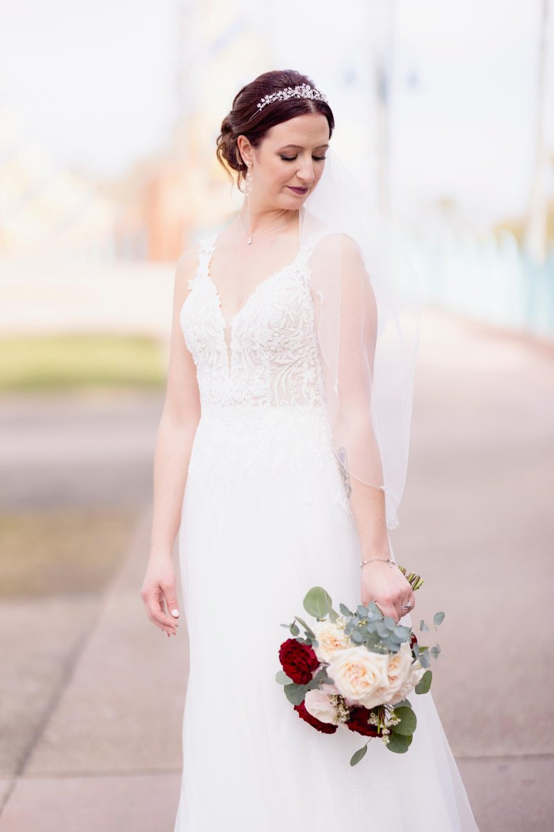 Bridal portraits around the WDW Swan and Dolphin Resort