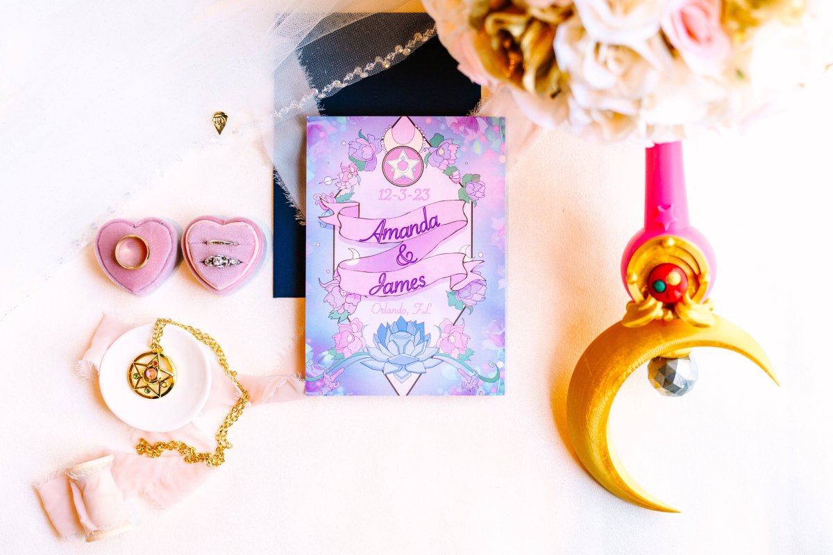 Sailor Moon wedding theme