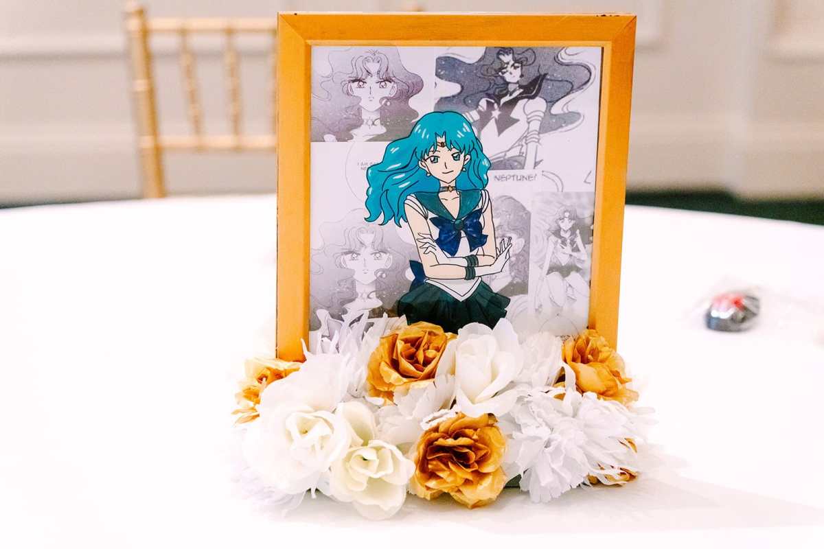 Sailor Moon wedding theme