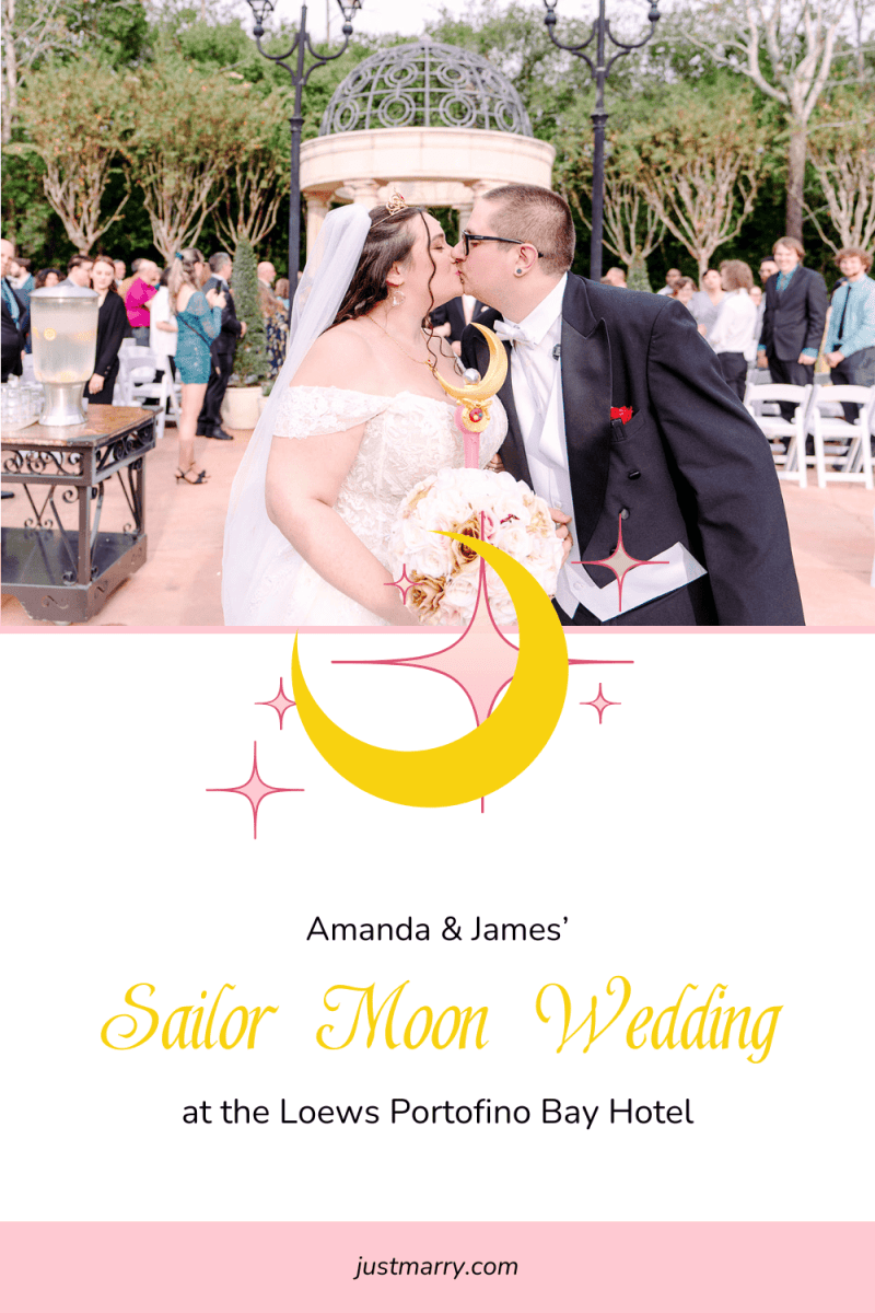 Sailor Moon theme Pinterest pin