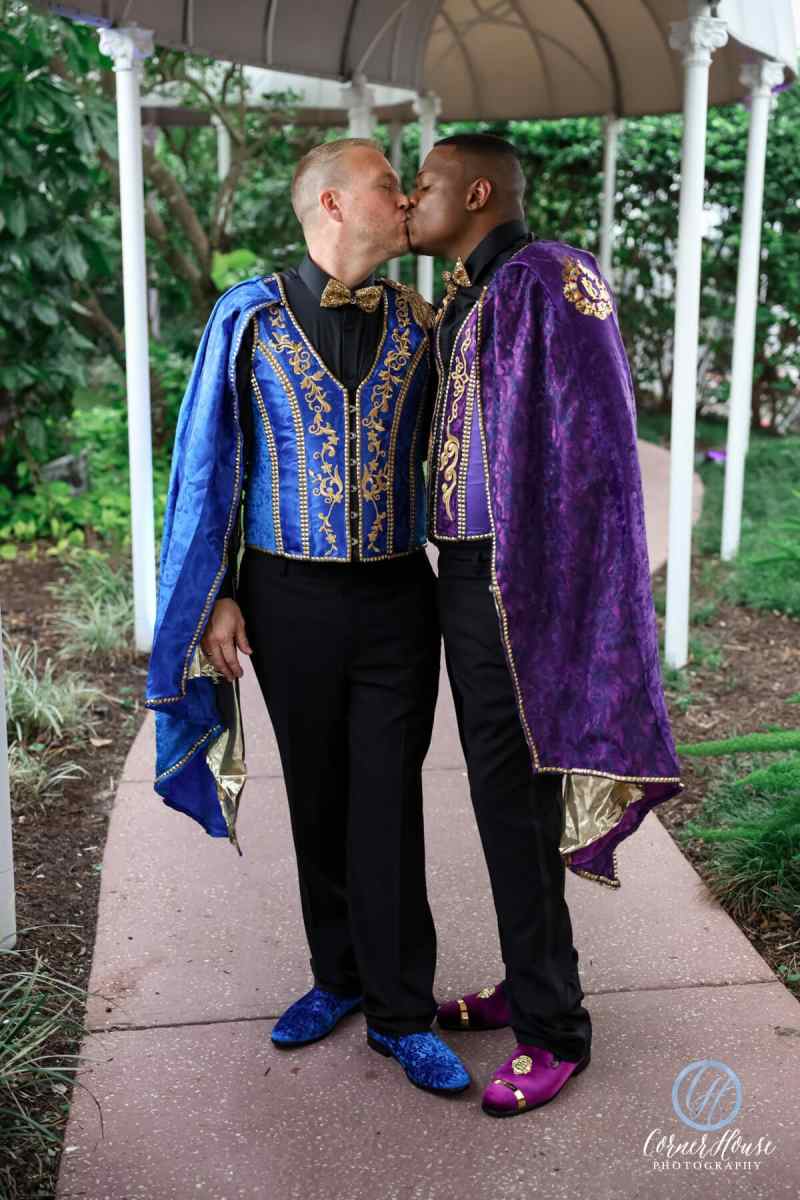 Groom portraits around The Castle Hotel