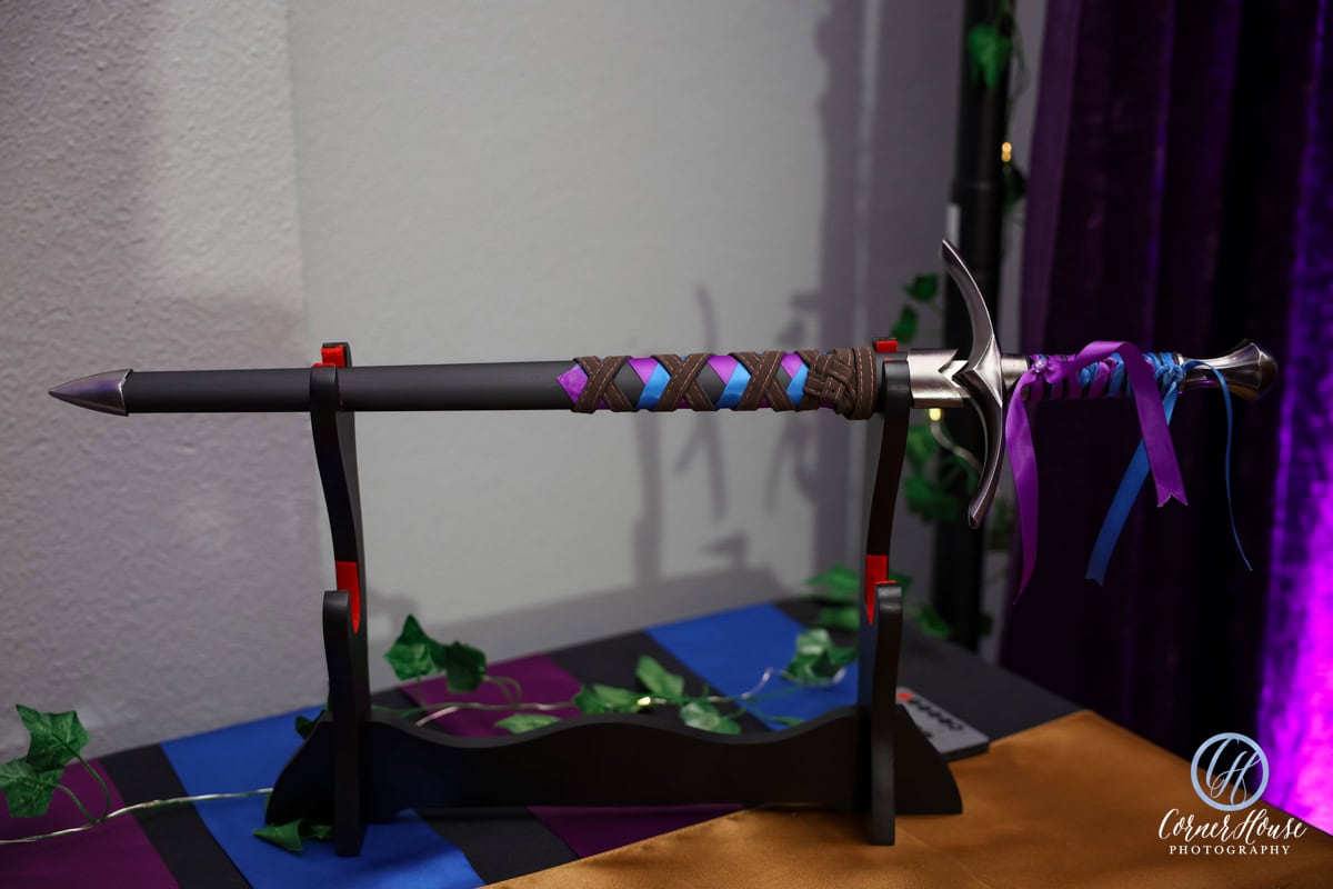 Symbolic sword at a royal wedding