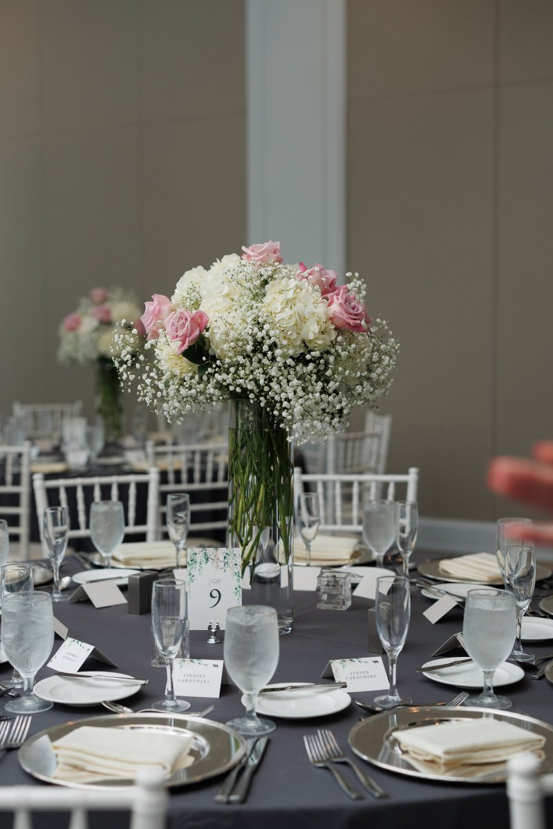 Wedding reception details