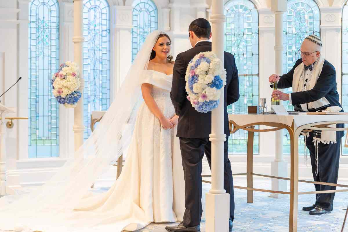 Wedding ceremony in Disney's Wedding Pavilion