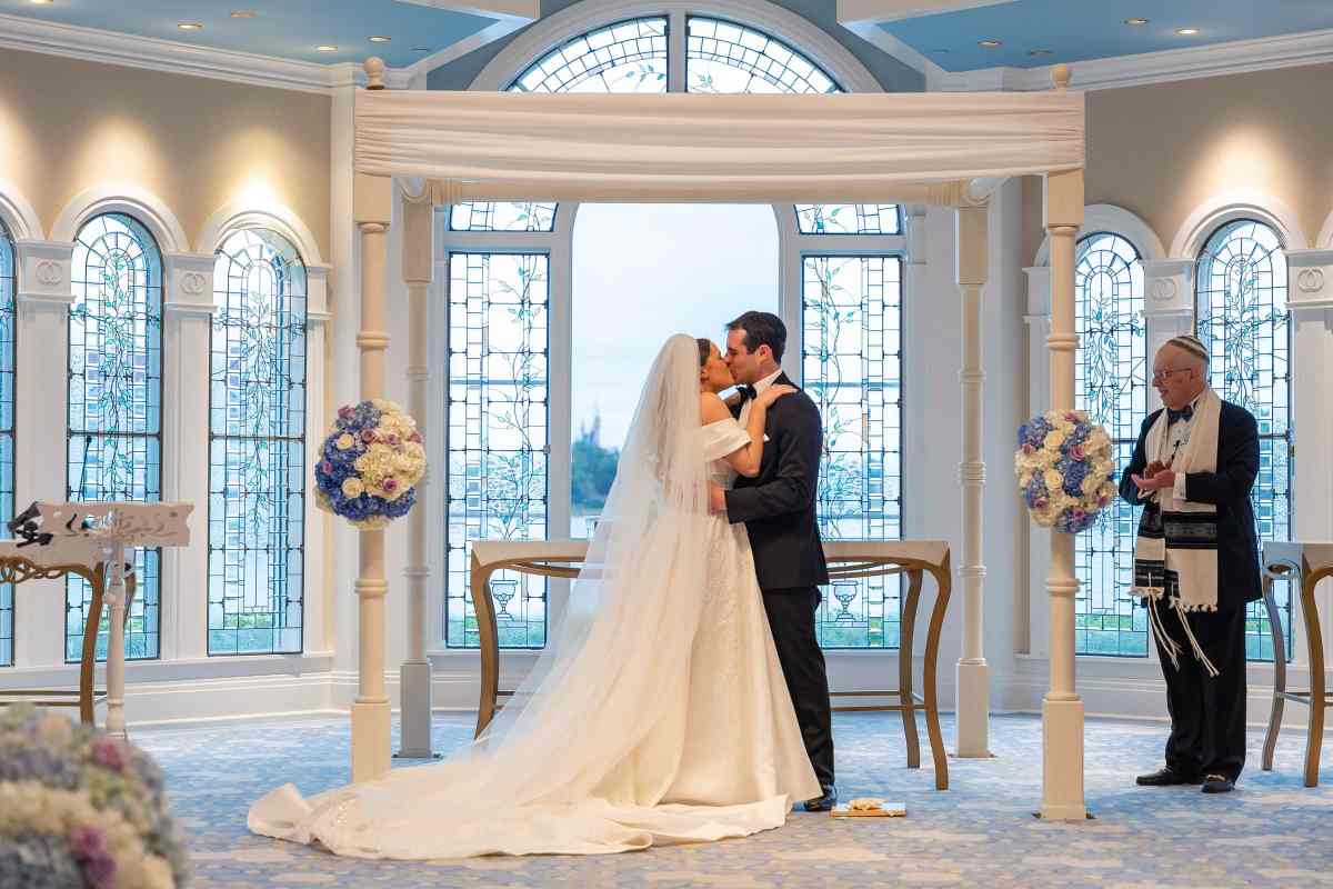 Wedding ceremony in Disney's Wedding Pavilion