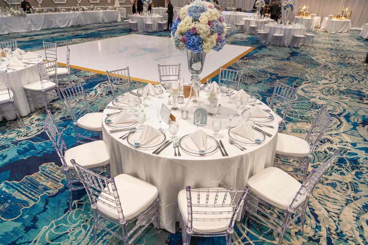 Wedding reception detail shot