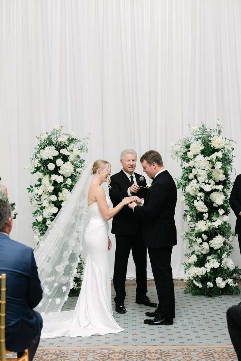 Ballroom wedding ceremony at Reunion Resort