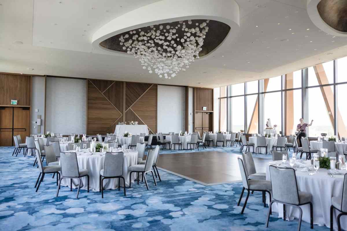 Reception in the WDW Swan Reserve Vue Ballroom